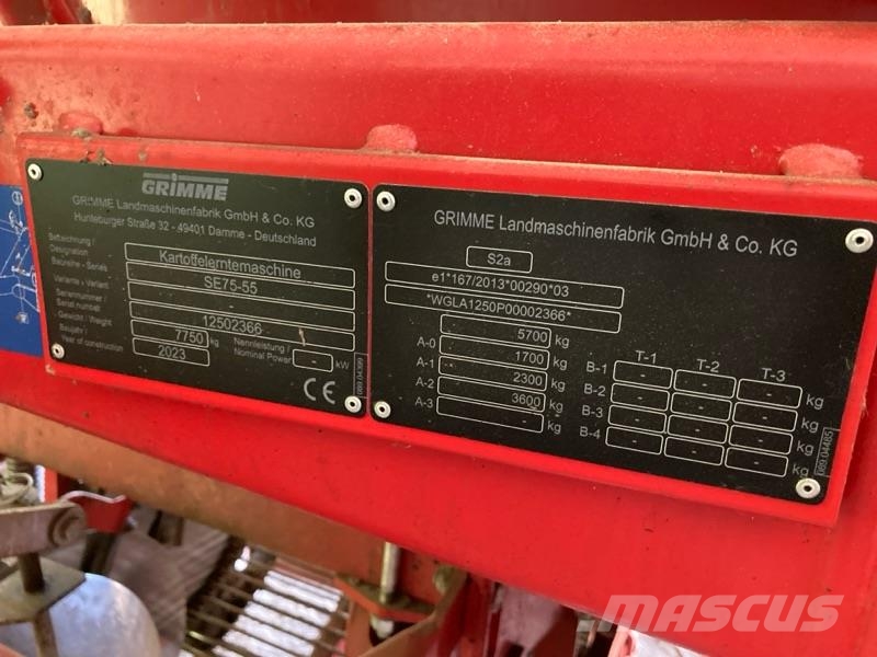 Grimme SE 75-55 NB Kombajni za zelenjavo