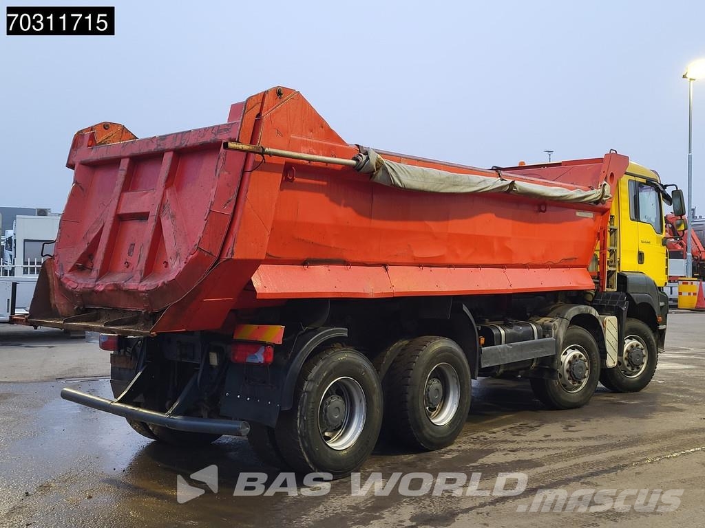 MAN TGA 41.440 TGA 8X8 18m3 Meiller Tipper Steelsuspen Kipper