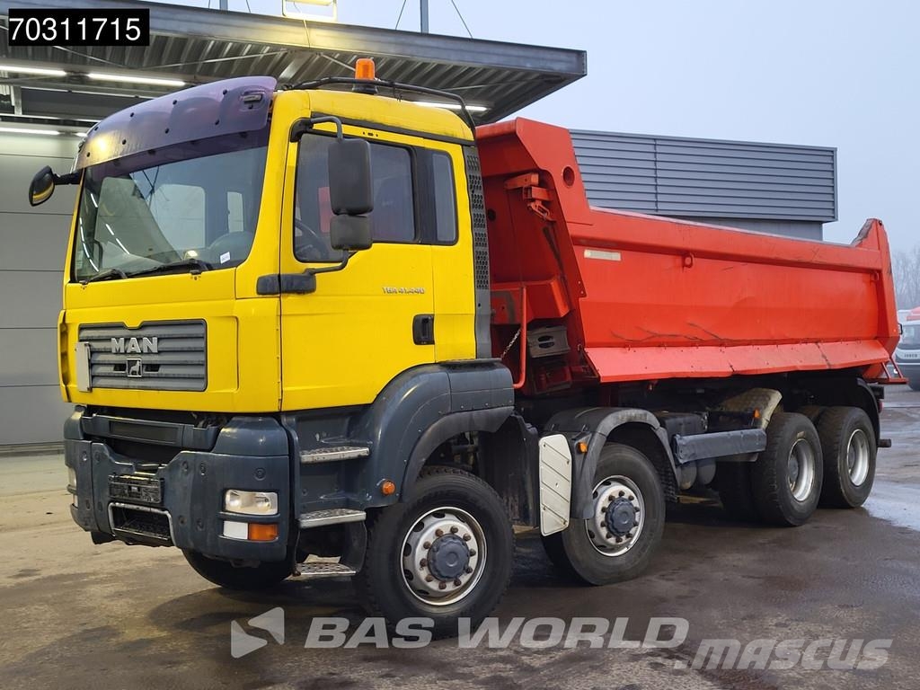 MAN TGA 41.440 TGA 8X8 18m3 Meiller Tipper Steelsuspen Kipper