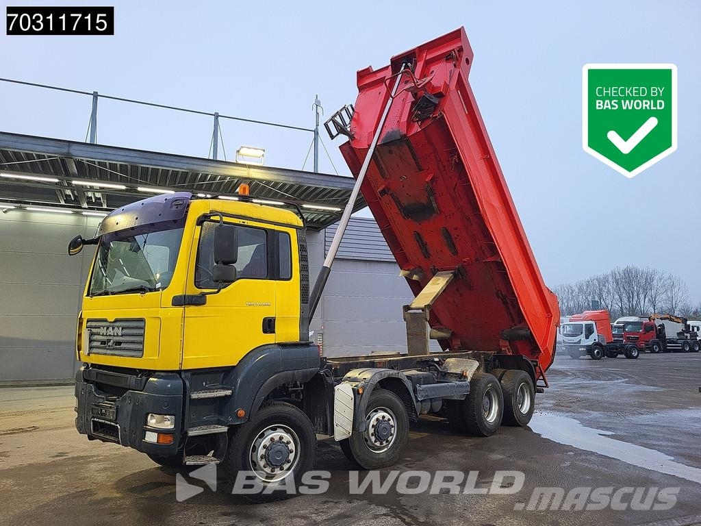 MAN TGA 41.440 TGA 8X8 18m3 Meiller Tipper Steelsuspen Kipper