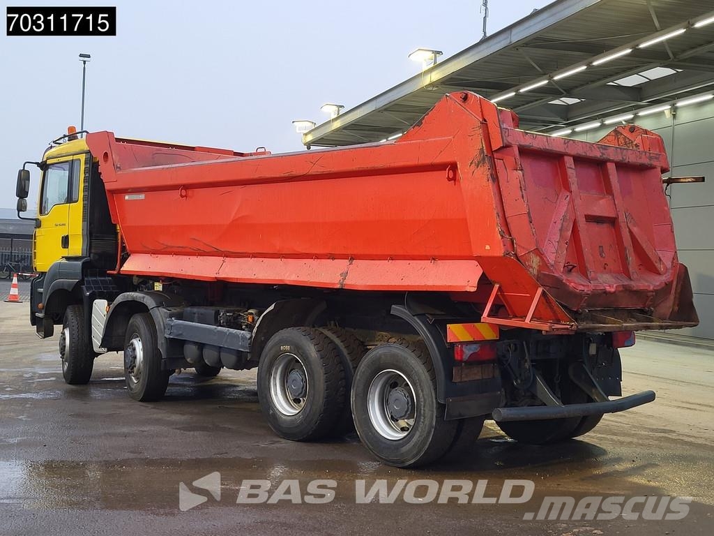 MAN TGA 41.440 TGA 8X8 18m3 Meiller Tipper Steelsuspen Kipper