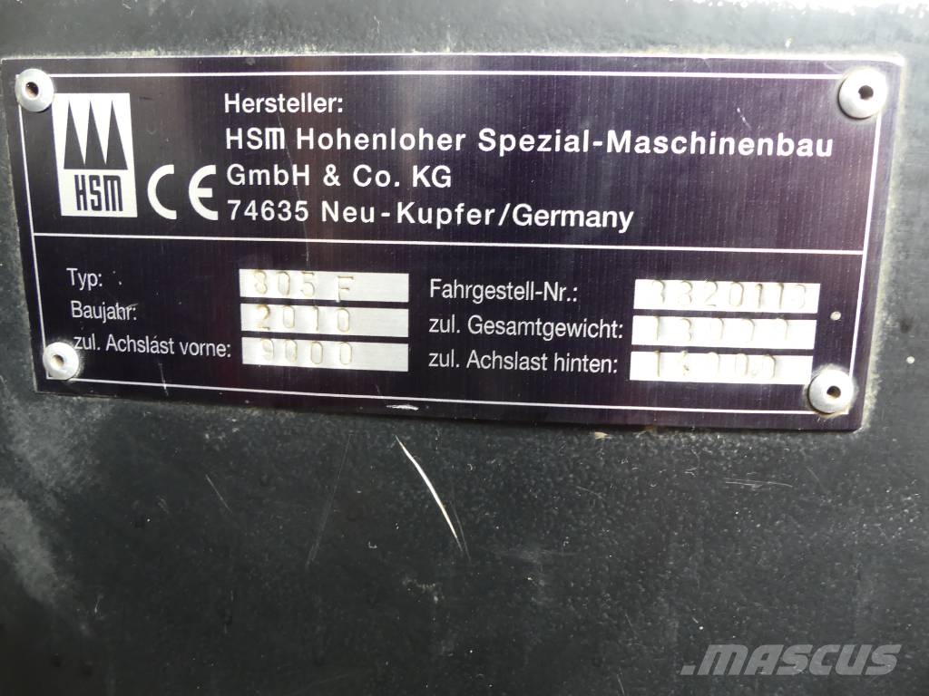 HSM 805 F Kombi شاحنات