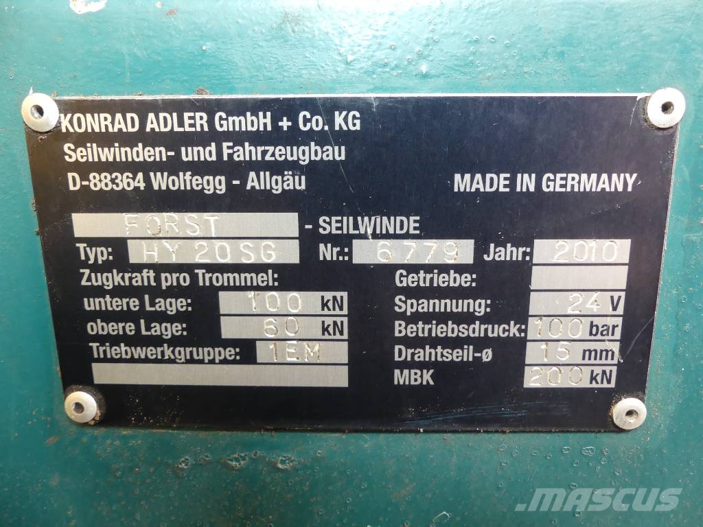 HSM 805 F Kombi شاحنات