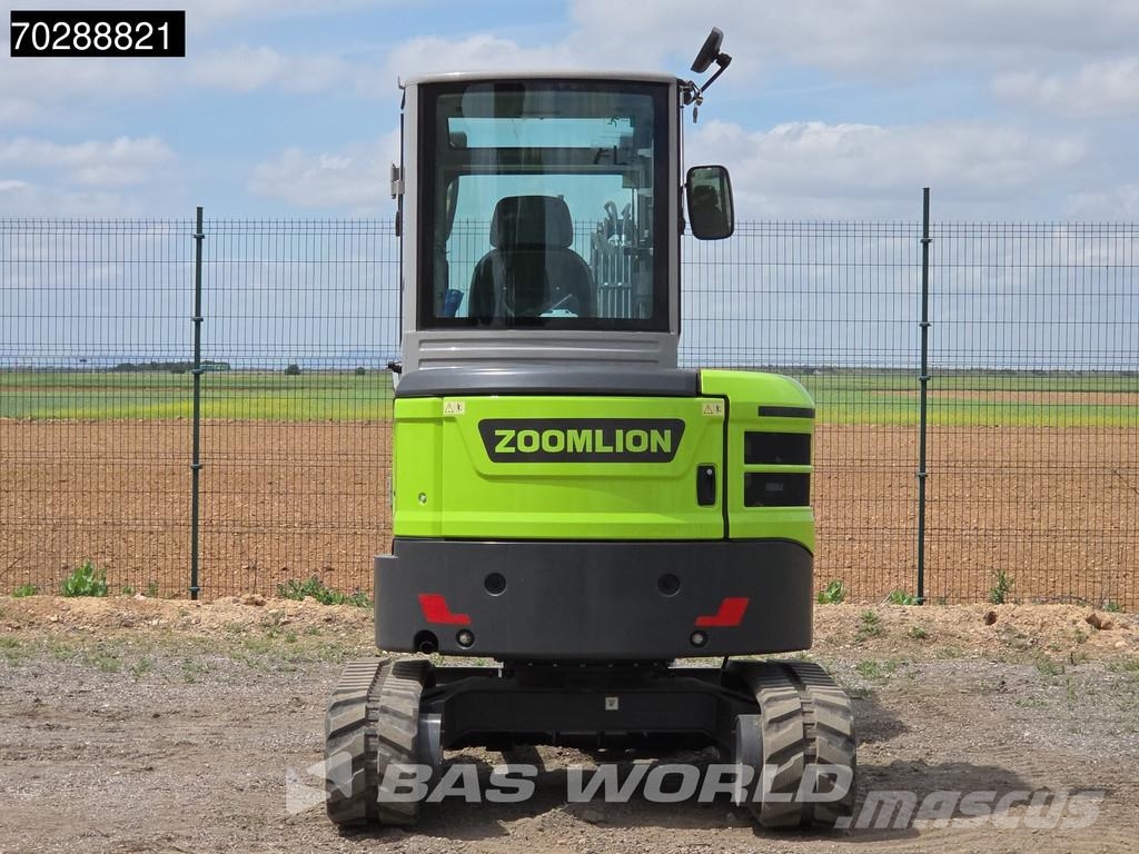 Zoomlion ZE35 GU Garantía de fábrica - A/C - Kubota Motor - Miniexcavadoras