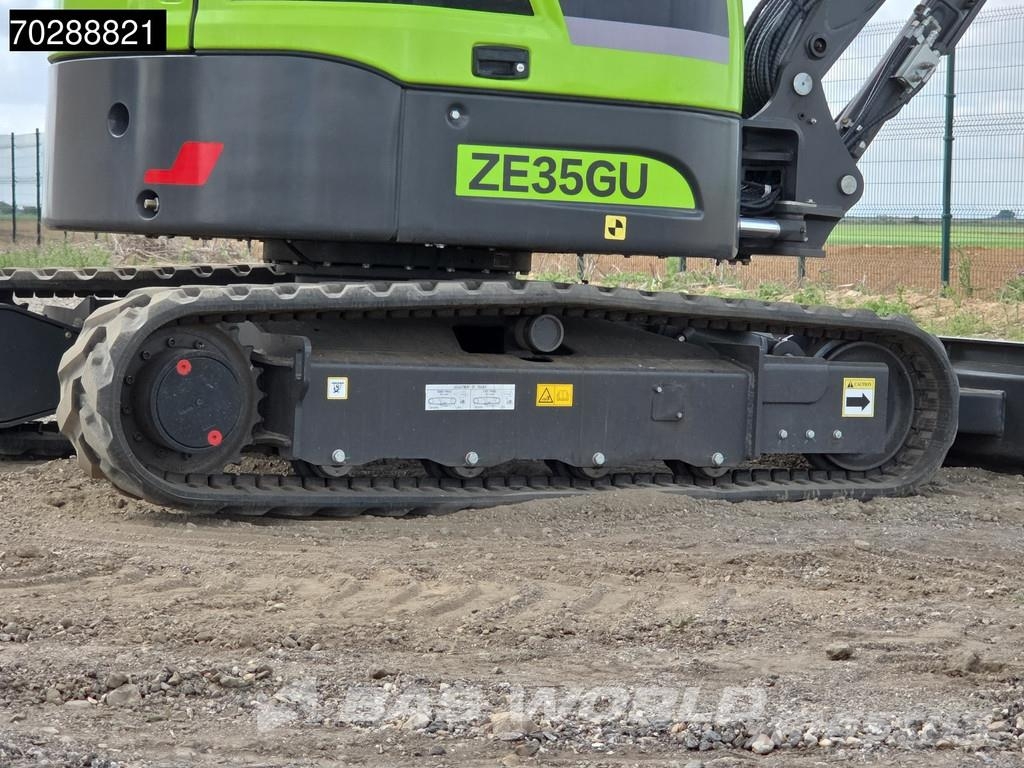 Zoomlion ZE35 GU Garantía de fábrica - A/C - Kubota Motor - Miniexcavadoras