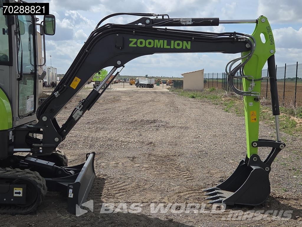 Zoomlion ZE35 GU Garantía de fábrica - A/C - Kubota Motor - Miniexcavadoras