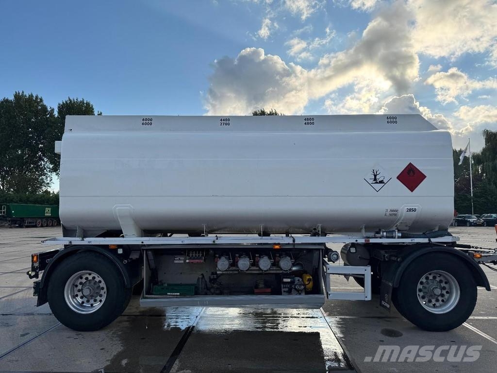 Scania G450 8X2 + 24.000 LITER TANK + 5 COMPARTIMENTS + H Camiones cisternas