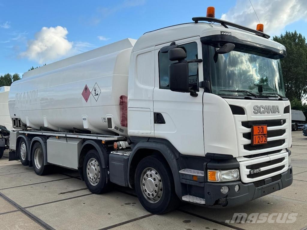 Scania G450 8X2 + 24.000 LITER TANK + 5 COMPARTIMENTS + H Camiones cisternas