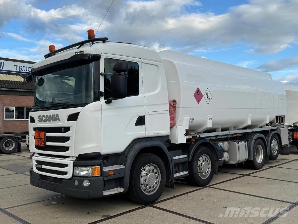 Scania G450 8X2 + 24.000 LITER TANK + 5 COMPARTIMENTS + H Camiones cisternas