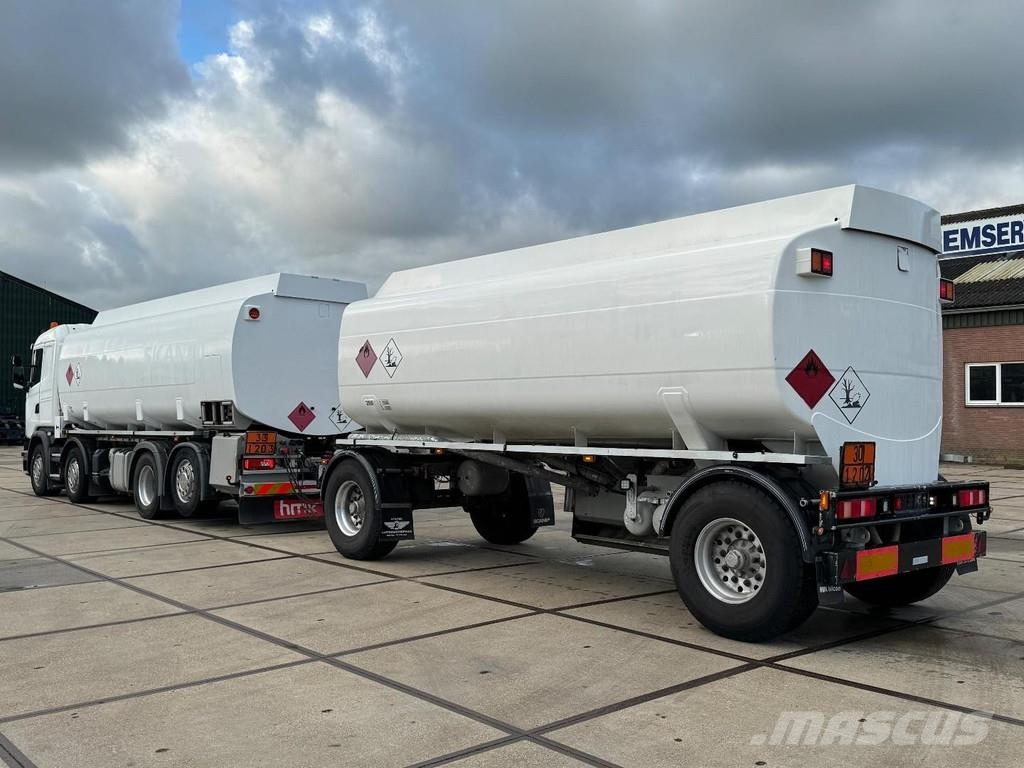 Scania G450 8X2 + 24.000 LITER TANK + 5 COMPARTIMENTS + H Camiones cisternas