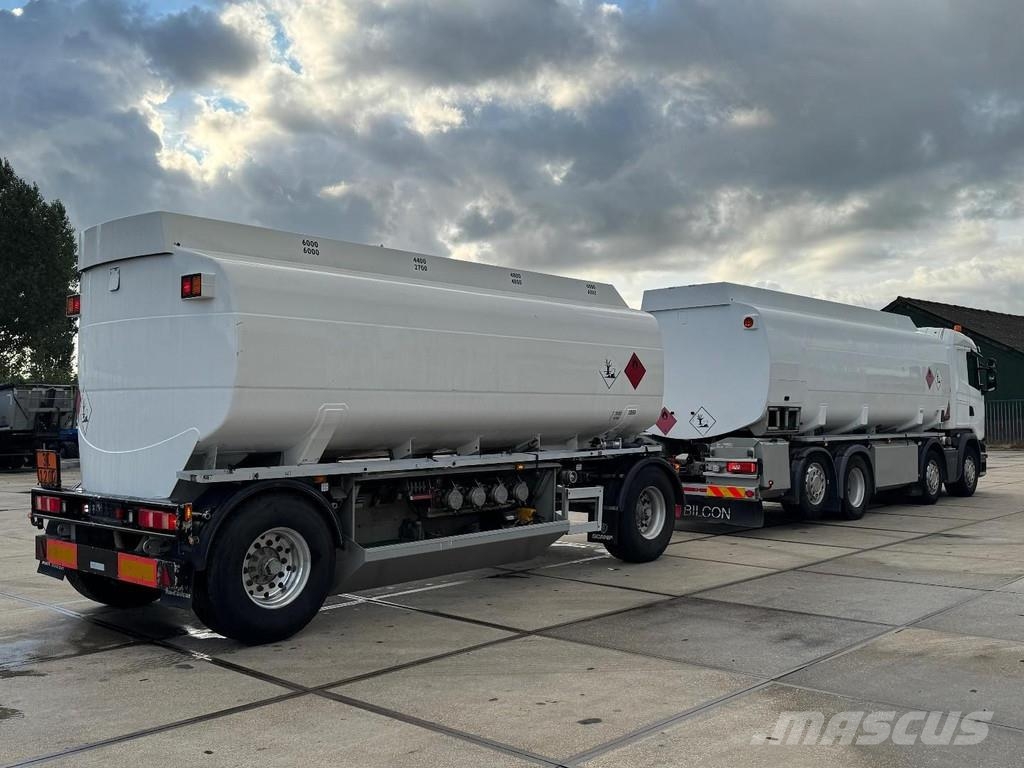 Scania G450 8X2 + 24.000 LITER TANK + 5 COMPARTIMENTS + H Camiones cisternas