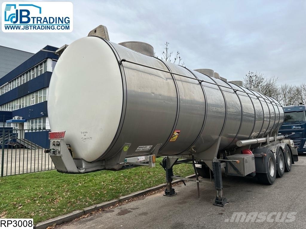 Panissars Chemie 29.715 LITER, 1 Compartment Poluprikolice cisterne