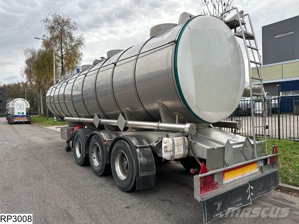 Panissars Chemie 29.715 LITER, 1 Compartment Poluprikolice cisterne