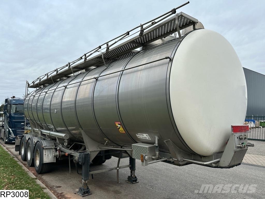 Panissars Chemie 29.715 LITER, 1 Compartment Poluprikolice cisterne