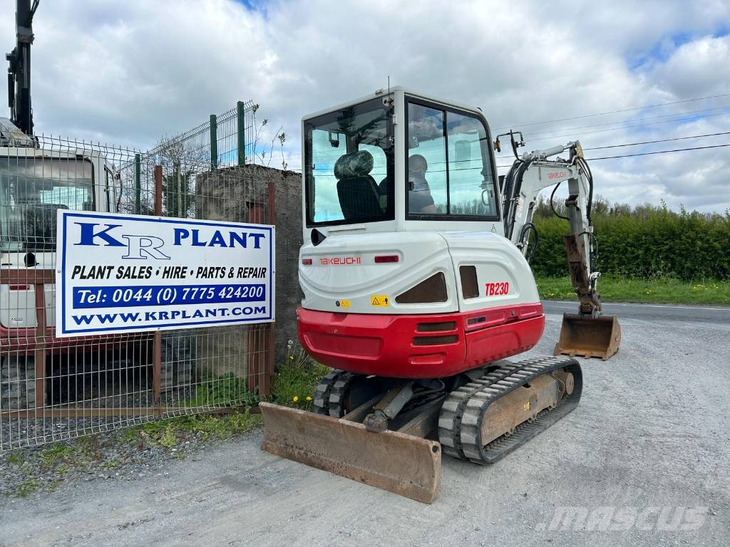 Takeuchi TB230 Mini excavators < 7t (Mini diggers)