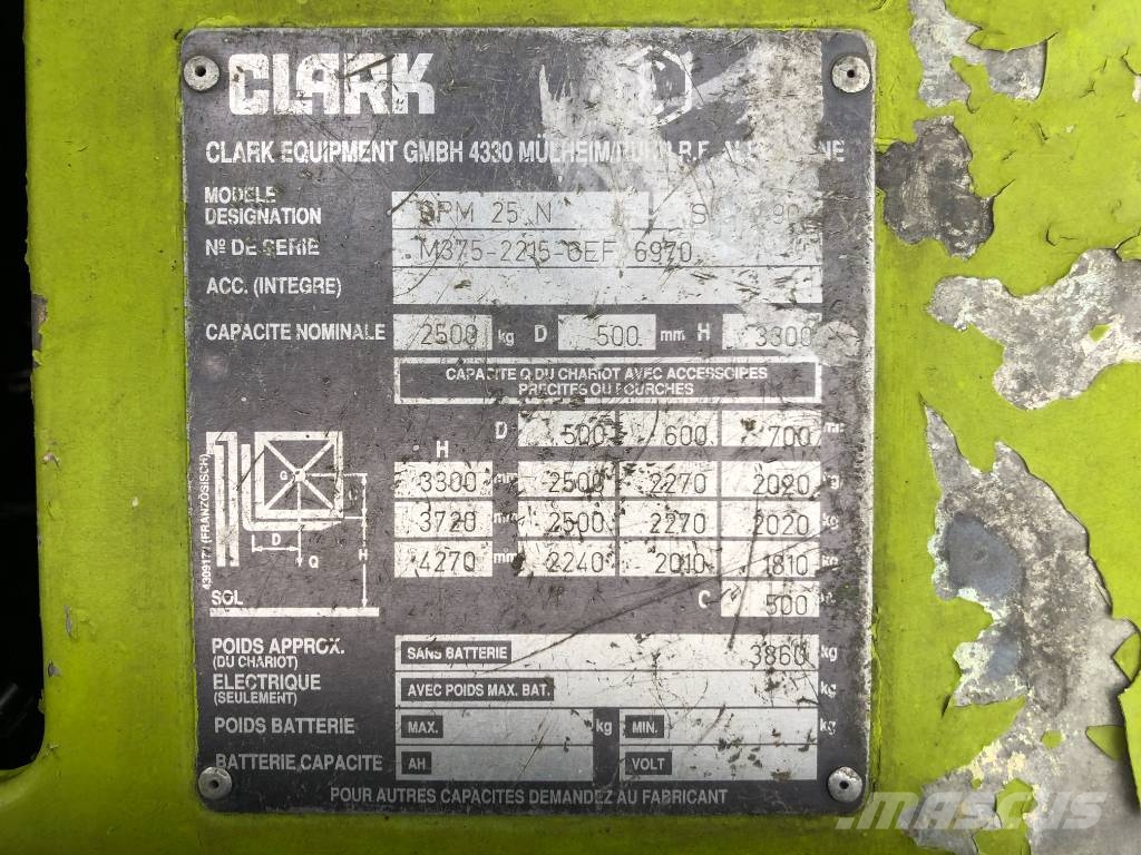 Clark DPM25N V-3242 EO Dizelski viličari