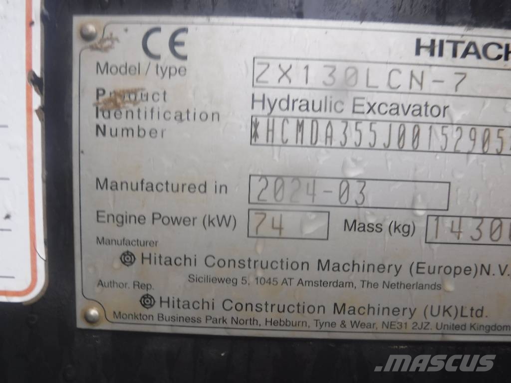 Hitachi ZX 130 LC N-7 Raupenbagger