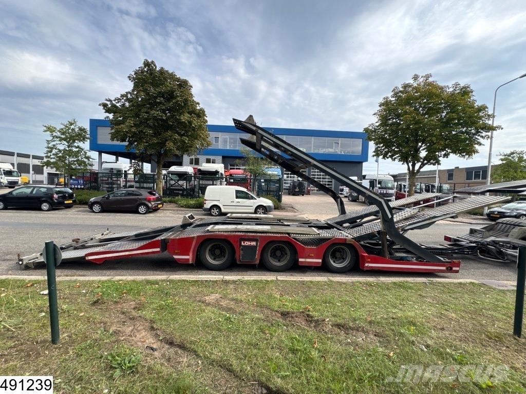Volvo FM 480 6x2, EURO 5, Lohr, Trucktransport, Combi Oprijwagen