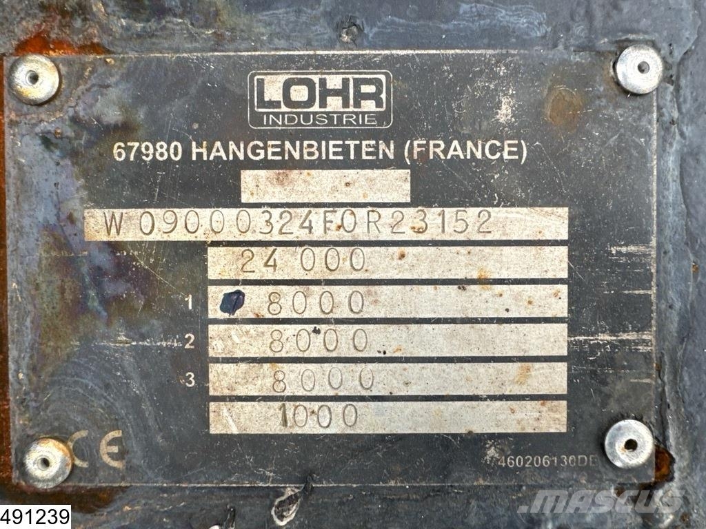 Volvo FM 480 6x2, EURO 5, Lohr, Trucktransport, Combi Oprijwagen