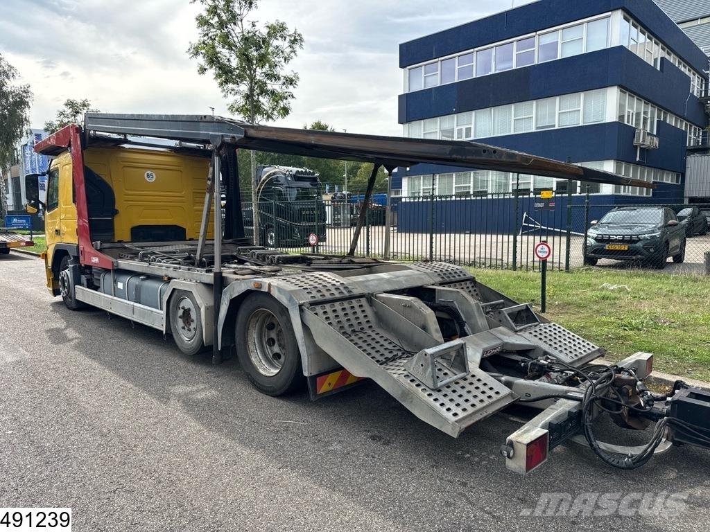 Volvo FM 480 6x2, EURO 5, Lohr, Trucktransport, Combi Oprijwagen