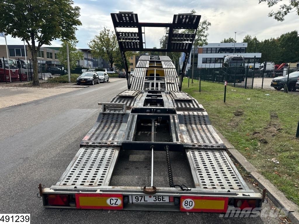 Volvo FM 480 6x2, EURO 5, Lohr, Trucktransport, Combi Oprijwagen