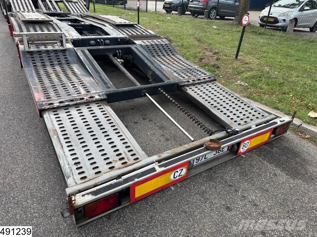 Volvo FM 480 6x2, EURO 5, Lohr, Trucktransport, Combi Oprijwagen