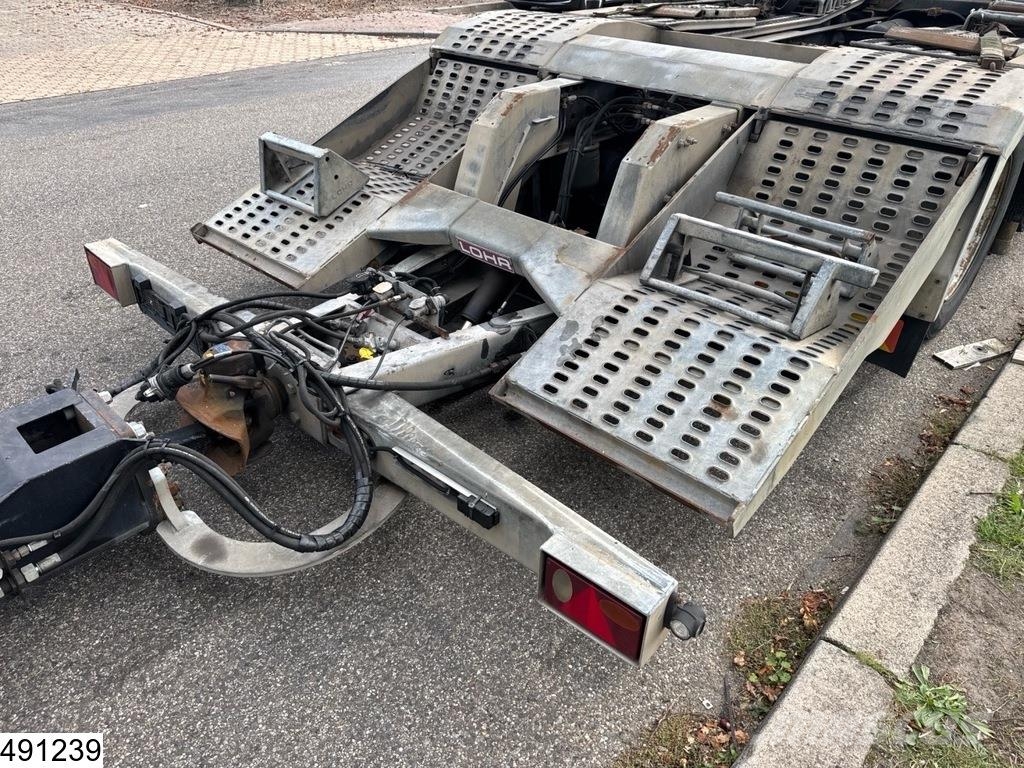 Volvo FM 480 6x2, EURO 5, Lohr, Trucktransport, Combi Oprijwagen