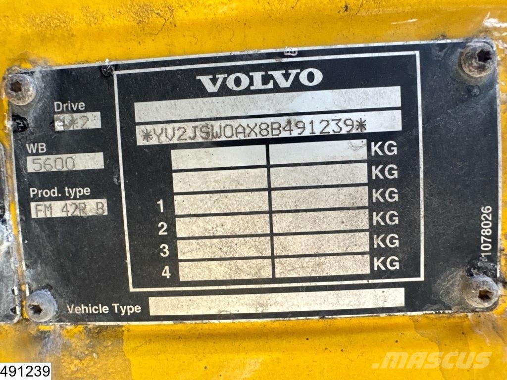 Volvo FM 480 6x2, EURO 5, Lohr, Trucktransport, Combi Oprijwagen