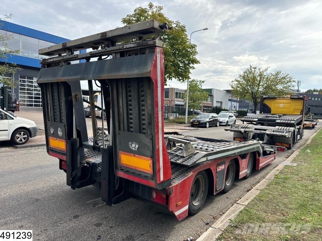 Volvo FM 480 6x2, EURO 5, Lohr, Trucktransport, Combi Oprijwagen