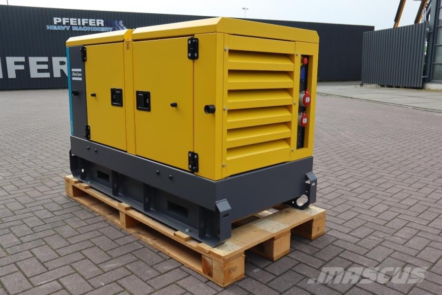 Atlas Copco QAS 20 S5 Valid Inspection, Diesel, 17 kVA, Also A Geradores Diesel