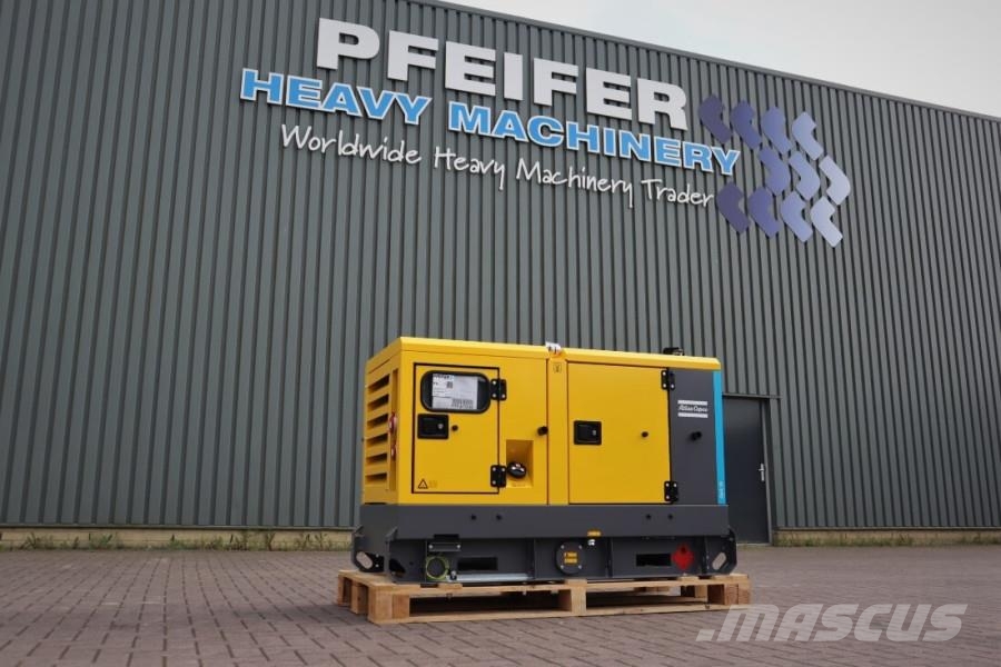 Atlas Copco QAS 20 S5 Valid Inspection, Diesel, 17 kVA, Also A Geradores Diesel