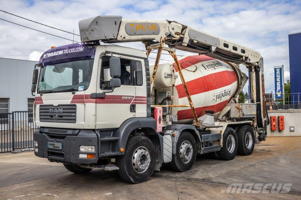 MAN TGA 32.400BB+LIEBHERR+BAND/TAPIS/THEAM16M ミキサー車