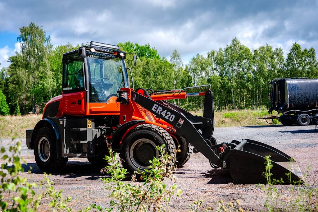 Everun ER420 hjullastare - Lyfter 2000kg Cargadoras sobre ruedas