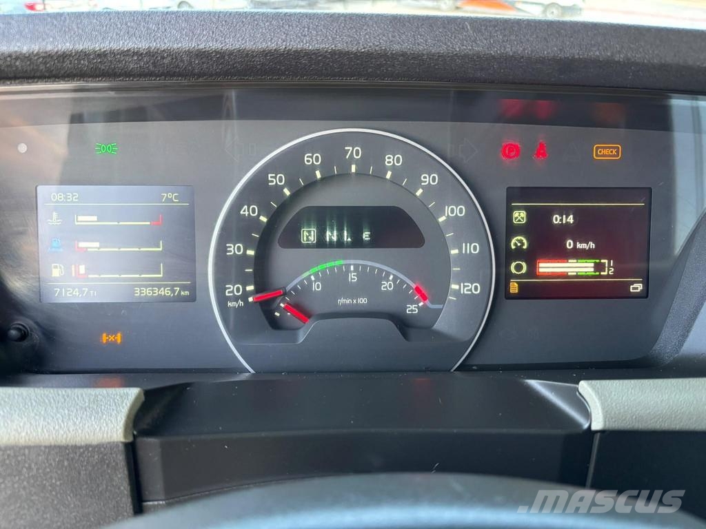 Volvo FH 540 6x4 RETARDER / BOX L=4937 mm شاحنات قلابة