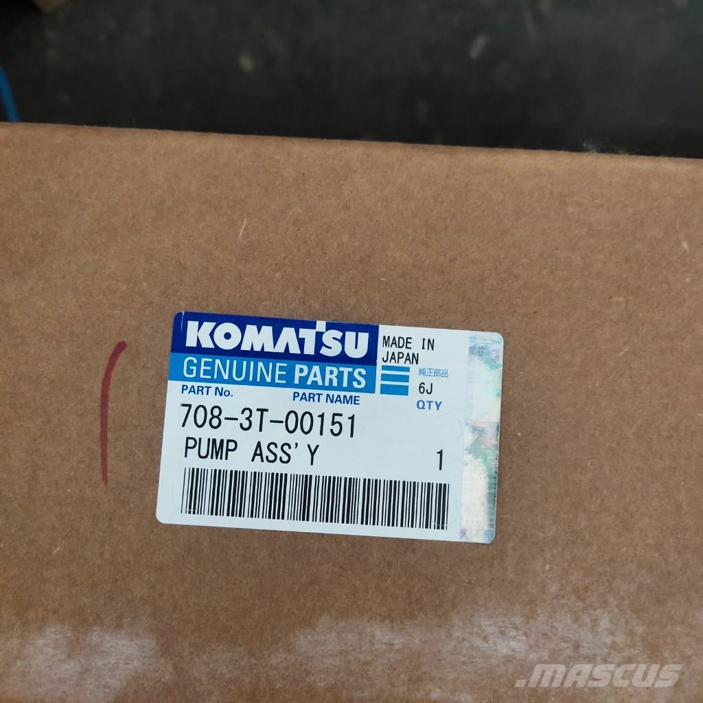 Komatsu PC78MR-6 PC88MR-6 Hydraulic pump 708-3t-00151 Transmission