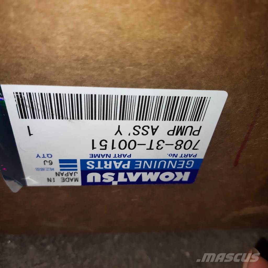 Komatsu PC78MR-6 PC88MR-6 Hydraulic pump 708-3t-00151 Transmission