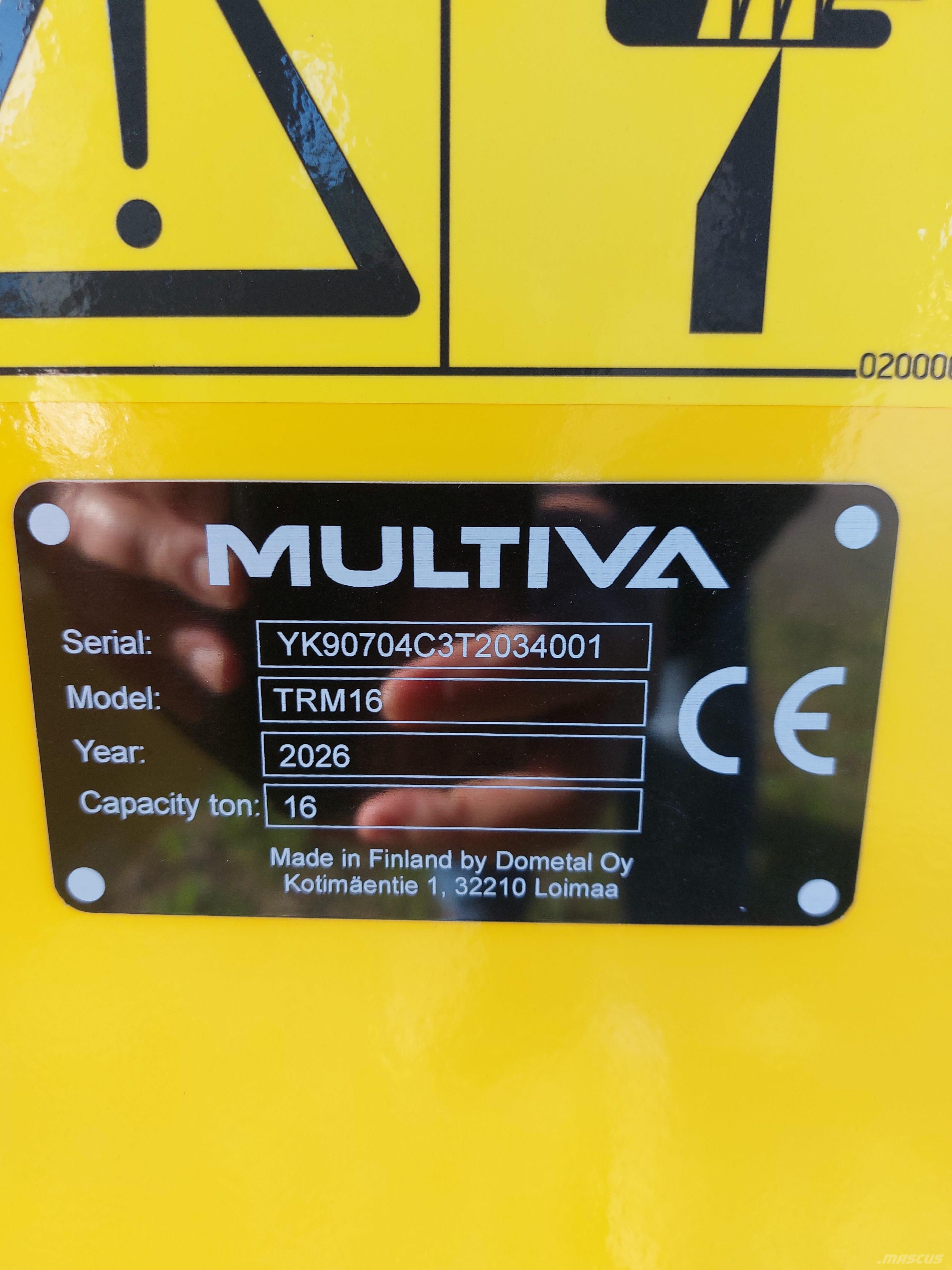 Multiva TRM 16 ダンプトレーラー