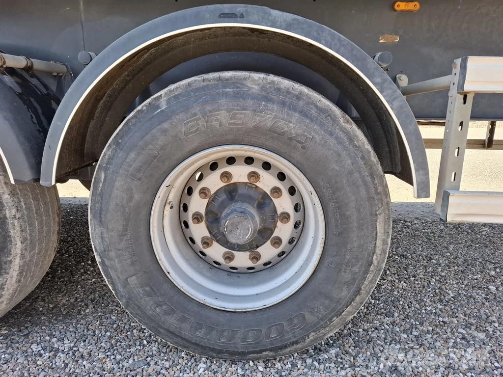 AMT 4 akslet 36 m3 tiptrailer med Ecotop Kippladerauflieger