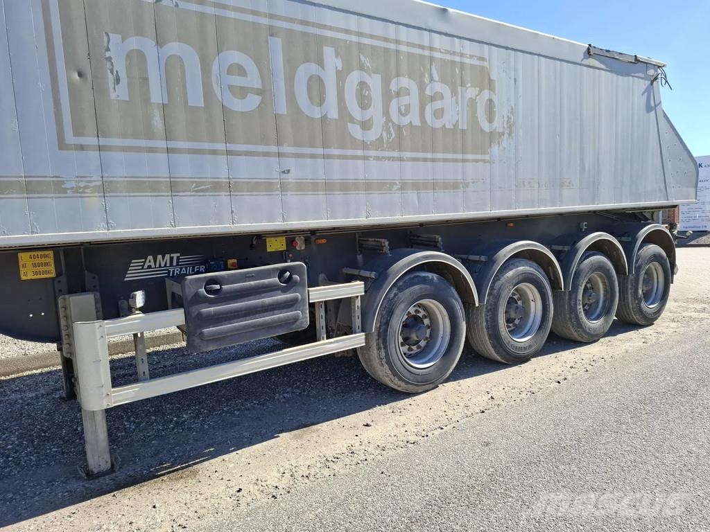 AMT 4 akslet 36 m3 tiptrailer med Ecotop Kippladerauflieger