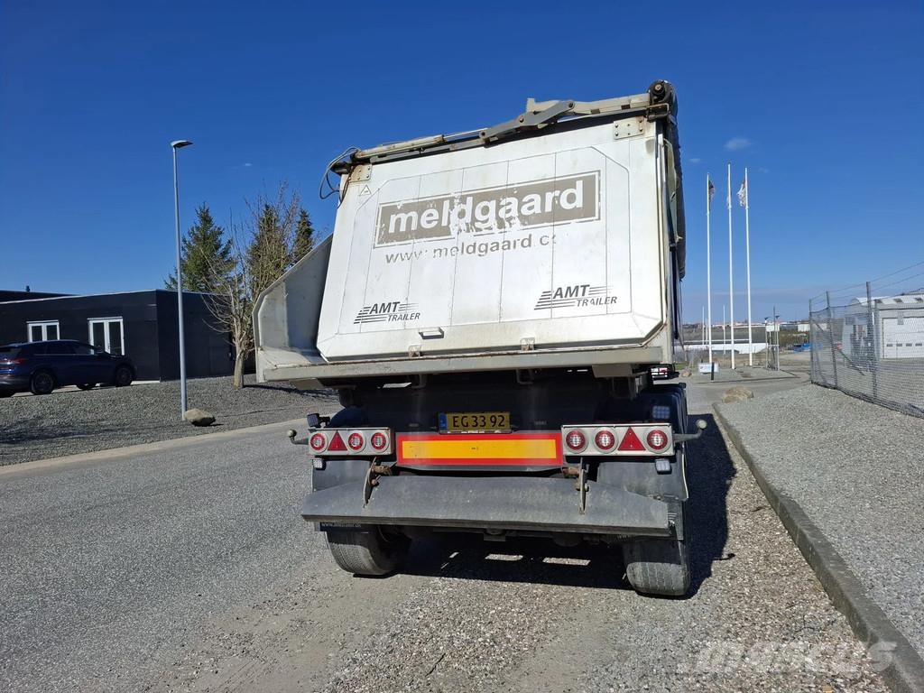 AMT 4 akslet 36 m3 tiptrailer med Ecotop Kippladerauflieger