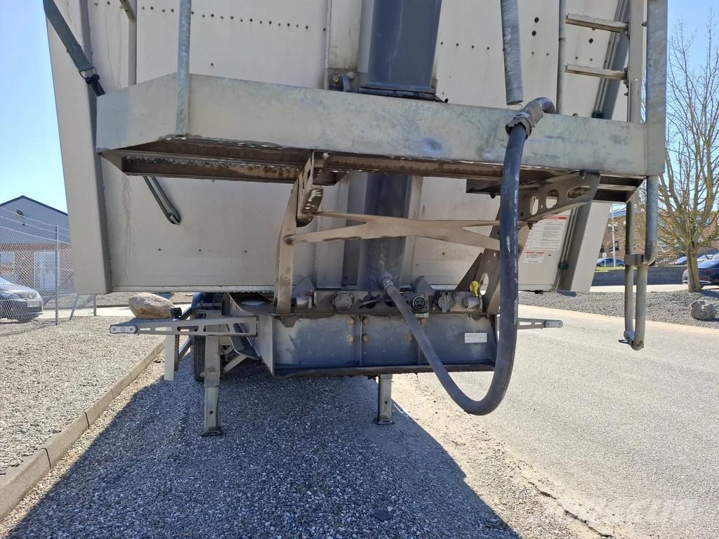 AMT 4 akslet 36 m3 tiptrailer med Ecotop Kippladerauflieger