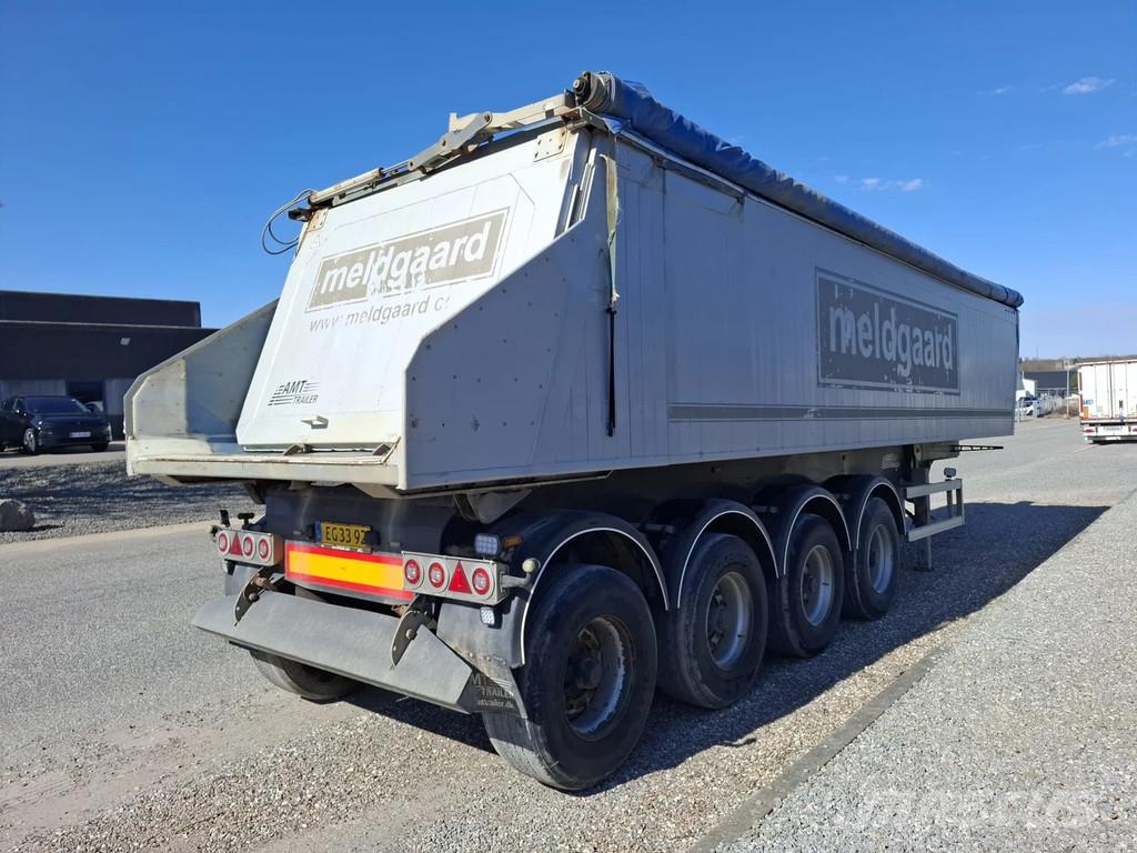 AMT 4 akslet 36 m3 tiptrailer med Ecotop Kippladerauflieger