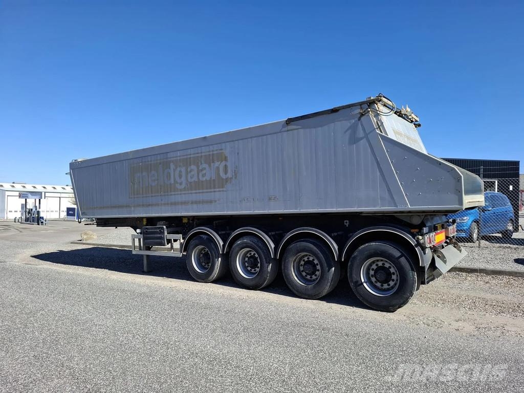AMT 4 akslet 36 m3 tiptrailer med Ecotop Kippladerauflieger