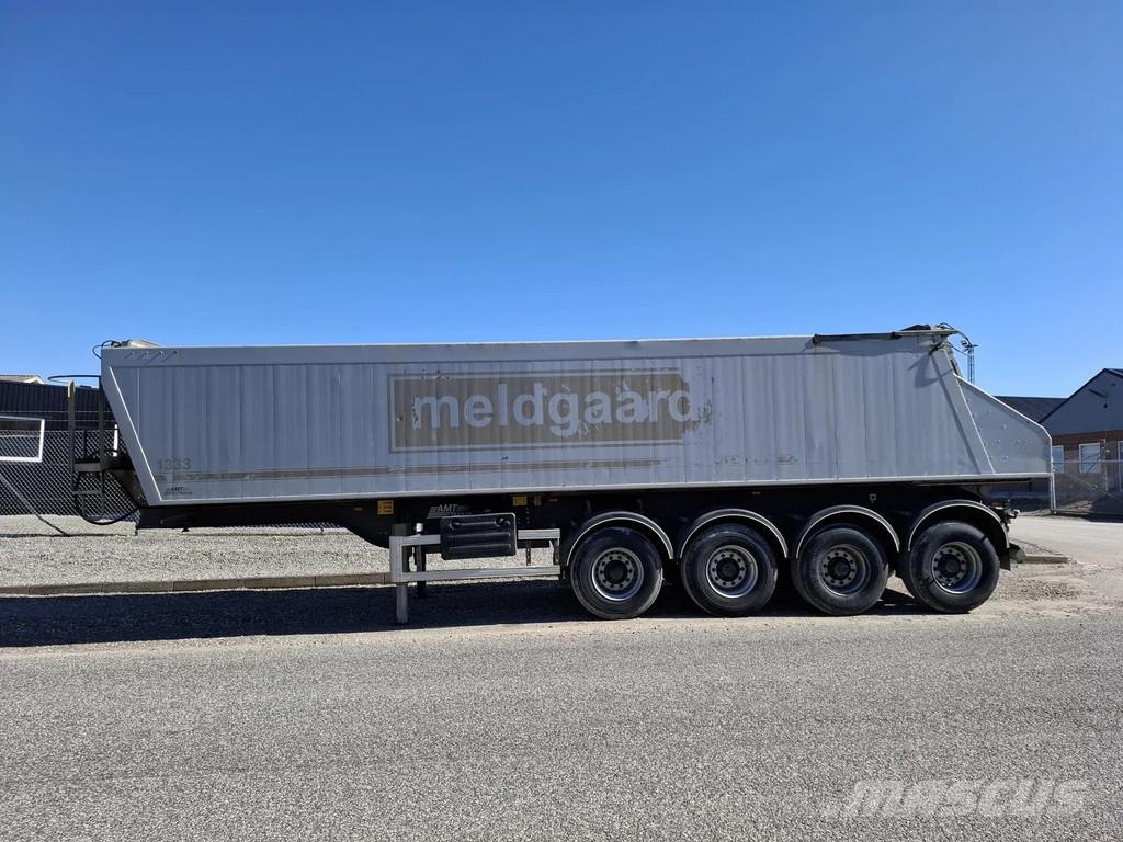 AMT 4 akslet 36 m3 tiptrailer med Ecotop Kippladerauflieger