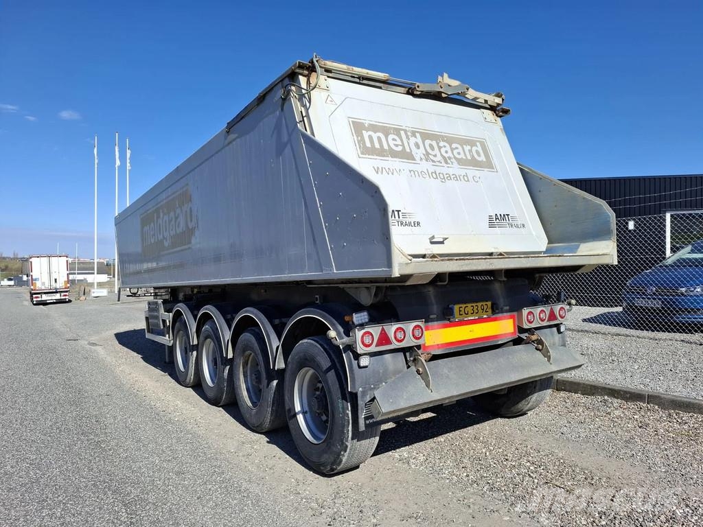 AMT 4 akslet 36 m3 tiptrailer med Ecotop Kippladerauflieger