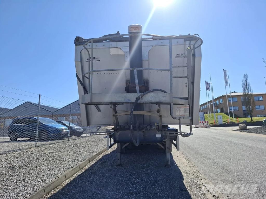 AMT 4 akslet 36 m3 tiptrailer med Ecotop Kippladerauflieger