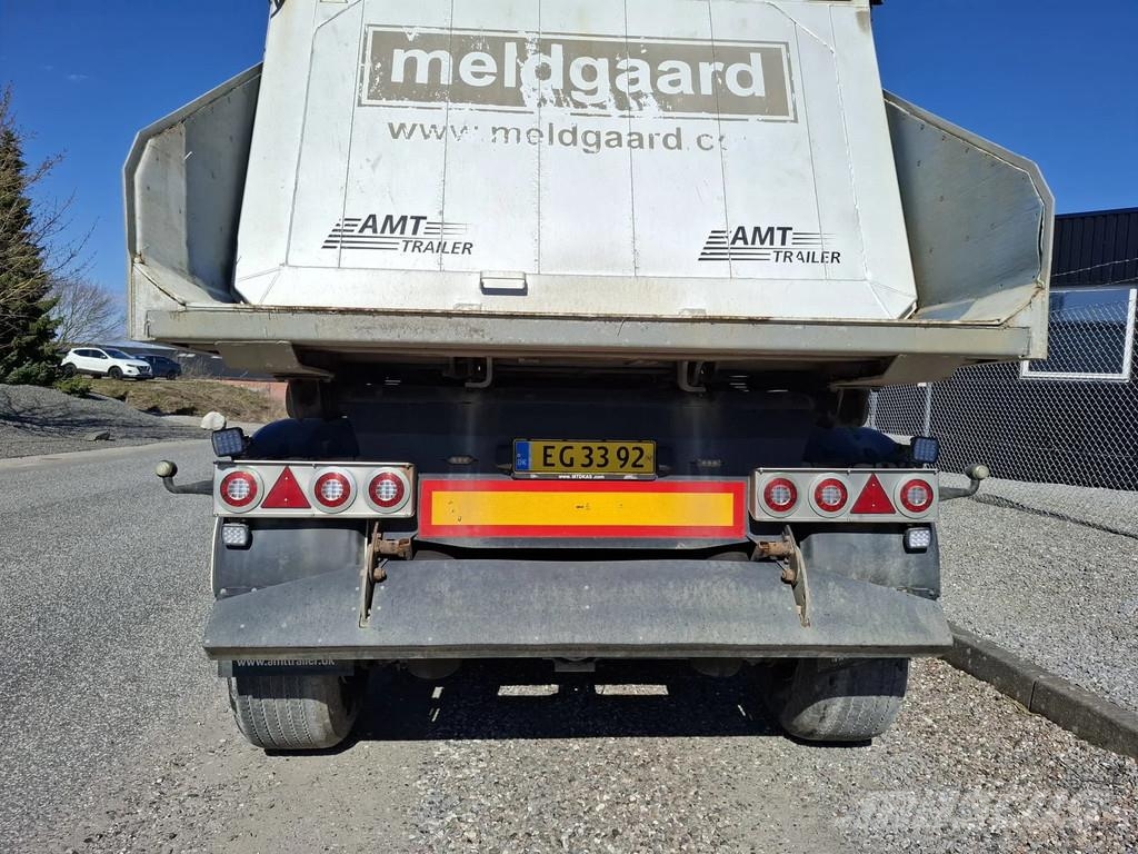 AMT 4 akslet 36 m3 tiptrailer med Ecotop Kippladerauflieger