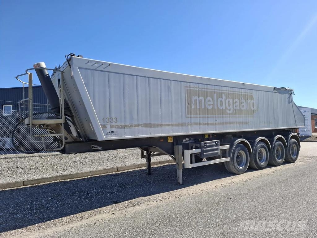 AMT 4 akslet 36 m3 tiptrailer med Ecotop Kippladerauflieger