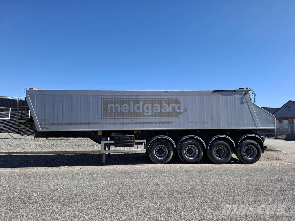 AMT 4 akslet 36 m3 tiptrailer med Ecotop Kippladerauflieger