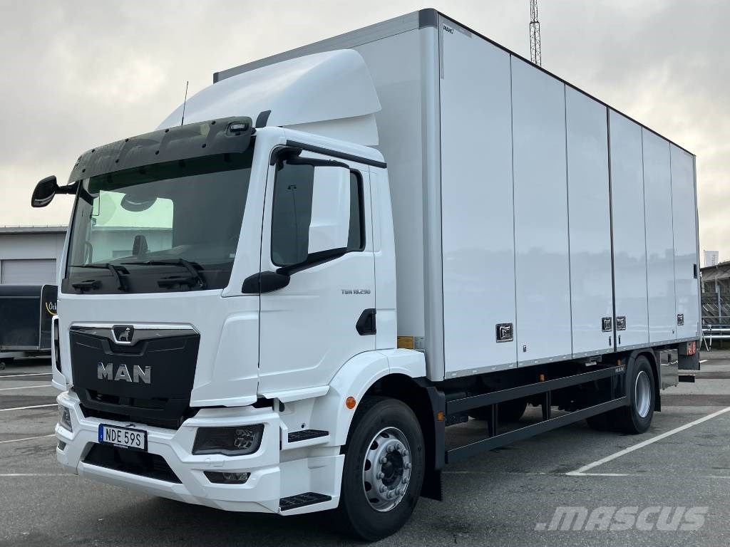 MAN TGM 18.290 4x2 LL distrubitionskåp Box body trucks